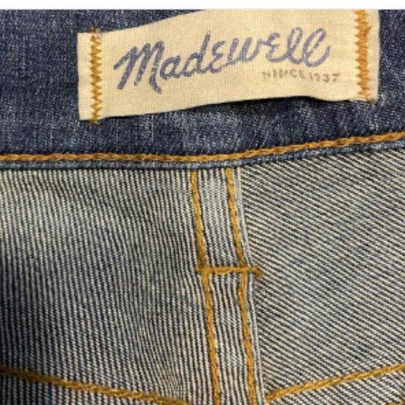 MADEWELL Skinny Skinny Distressed Jeans Size 28 EUC - Picture 4 of 4